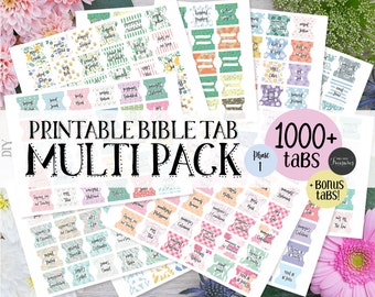 Printable bible tabs Etsy photograph relating to Free Printable Bible Tabs known as Printable bible tabs Etsy